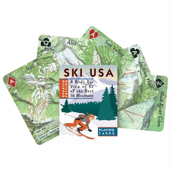 Ski Usa Playing Cards 1