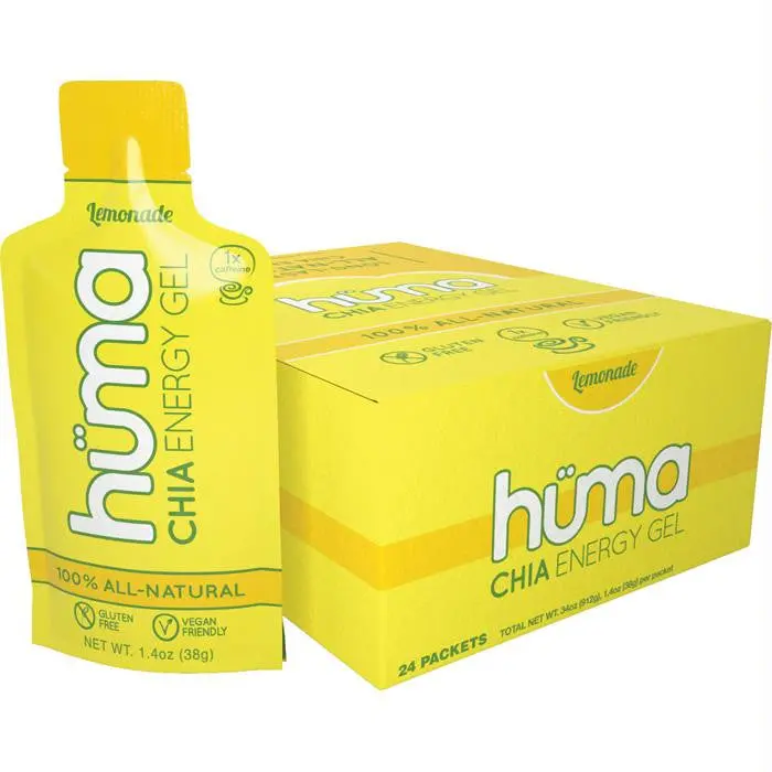 Huma Gel Lemonade W-Caffeine 1