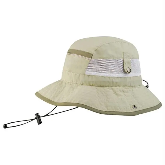 Uv Pocket Bucket Hat Khaki 1