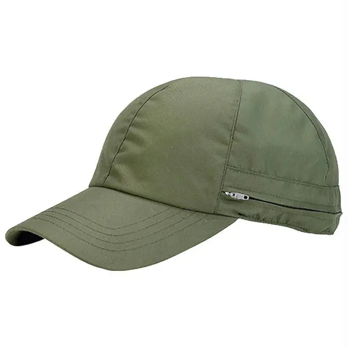 Microfiber Cap W-Flap Oliv Osf 1