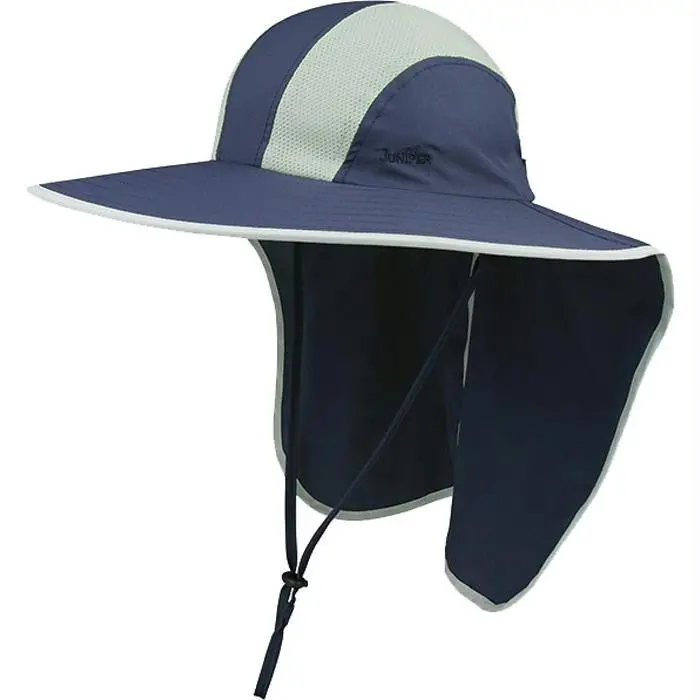 Taslon Uv Lg Bill Cap Navy Os 1
