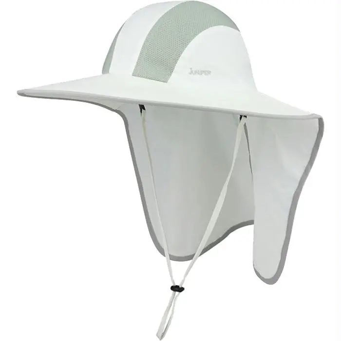 Taslon Uv Lg Bill Cap White Os 1