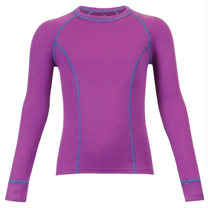 Double Layer Grls L-S Purp Xs 1