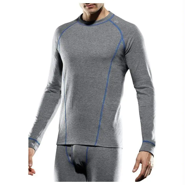 Double Layer Mens L-S Grey Md 1