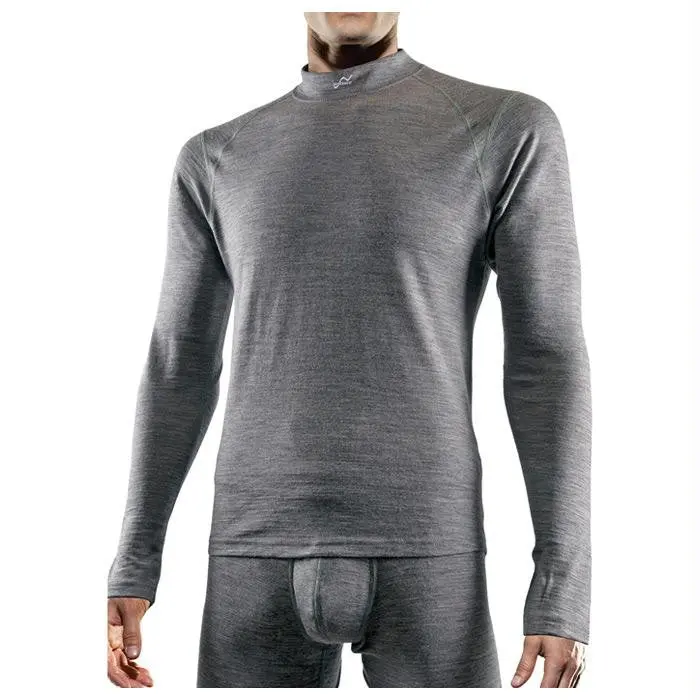 Merino Mens L-S Grey Xl 1