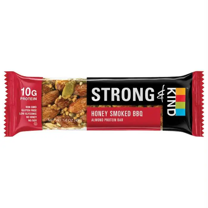 Kind Strong Honey Bbq Almond 1