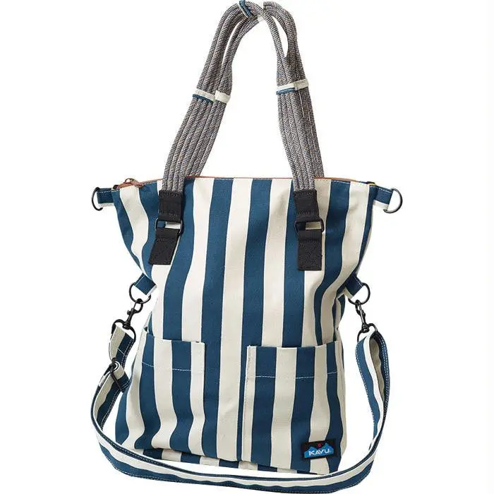 Foothill Tote Nautical Stripe 1