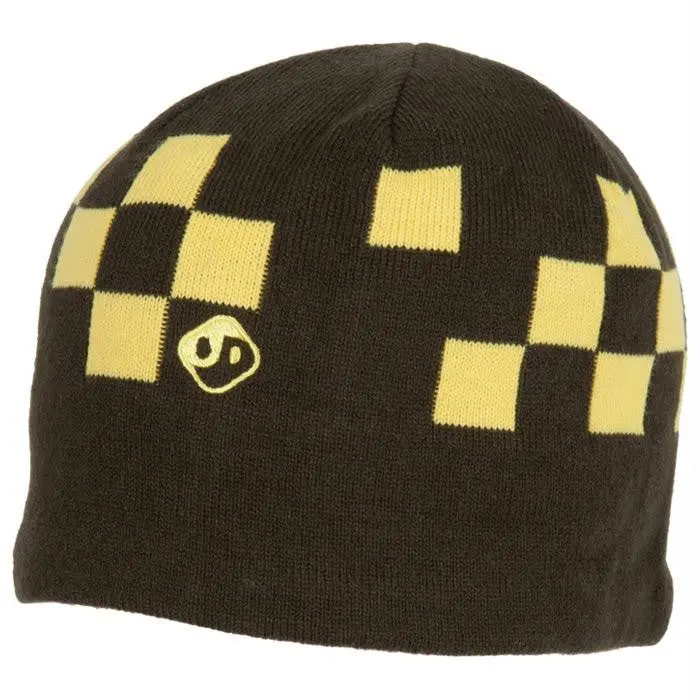 Checkmate Beanie - Yellow 1