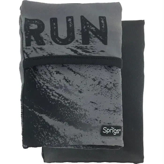 Banjee Wrst Wallet Run Gray 1