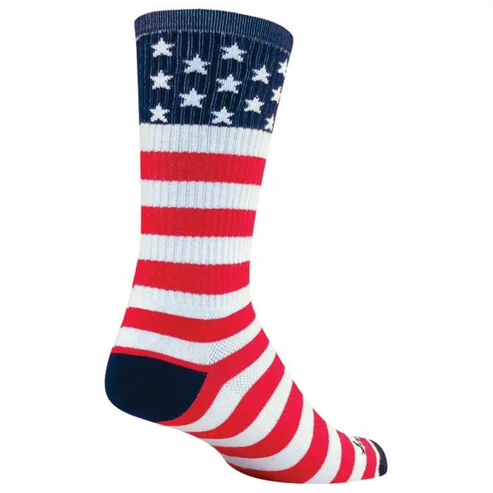 Usa Flag 6" Crew Sm-Md 1