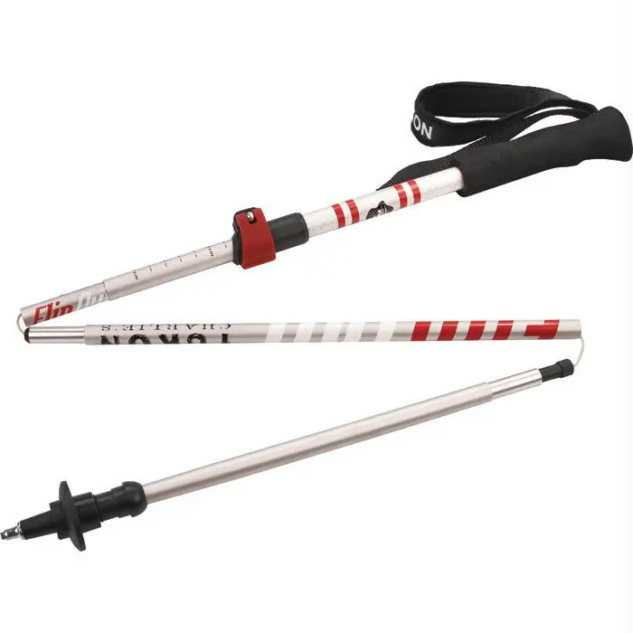 Flipout Trek Pole Alu Red-Silv 1