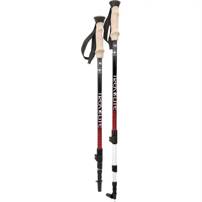 Trek Lite Trekking Pole Red 1