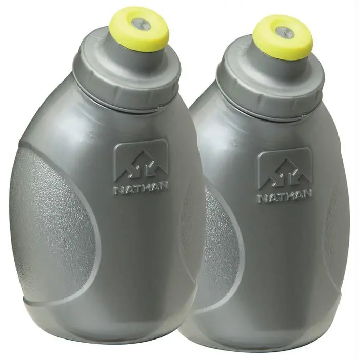 Push-Pull Cap Flask 10Oz Silvr 1