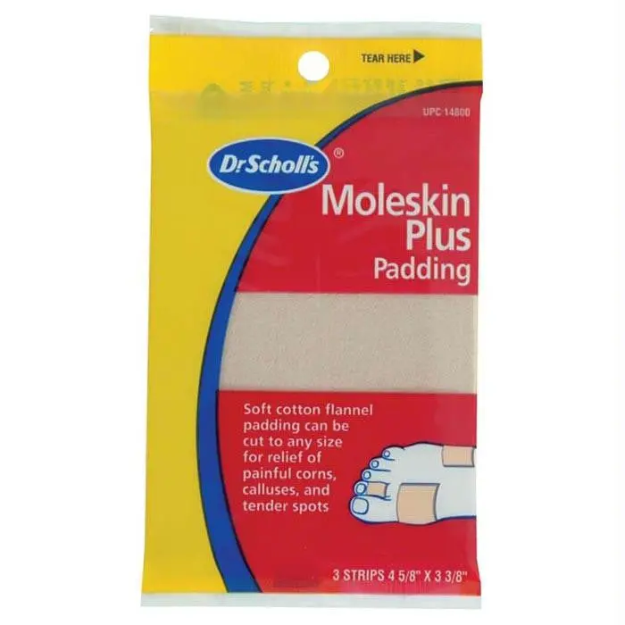 Moleskin 4 5-8 X 3 3-8" (3Pk) 1