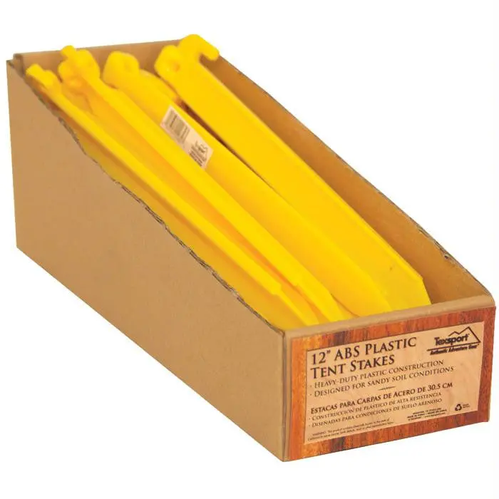 12" Plastic Tent Stake (Pdq) 1