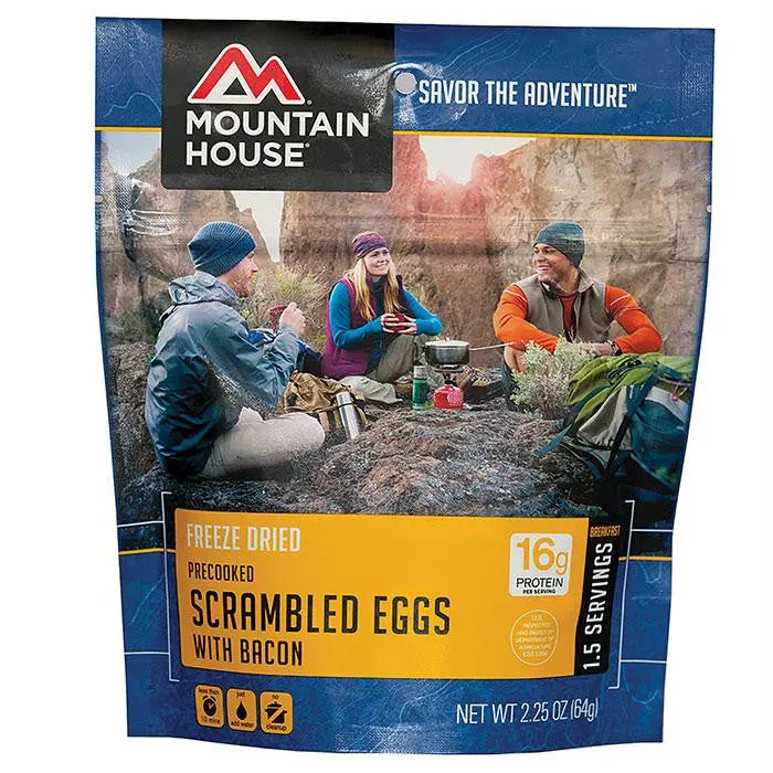 Precooked Eggs W- Bacon 1