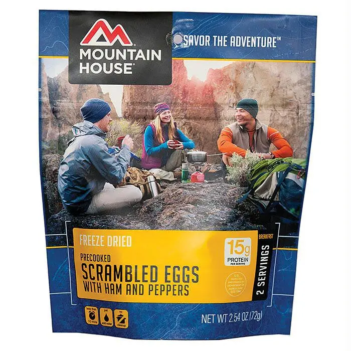 Scrambled Eggs W-Ham & Peppers 1