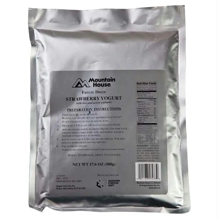 Strawberry Yogurt Foil Pouch 1