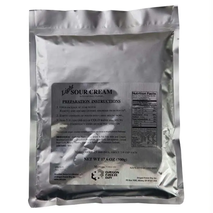 Sour Cream Foil Pouch 1