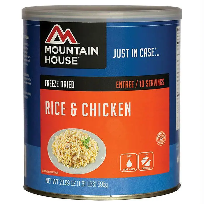 Rice & Chicken Can 1