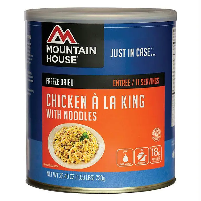 Chicken Ala King & Noodles Can 1
