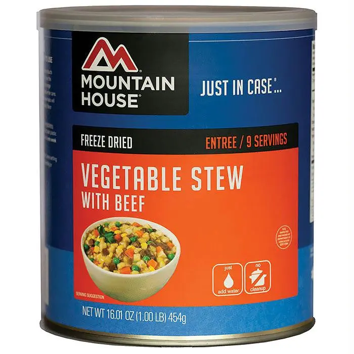 Vegetable Stew W-Real Beef Can 1