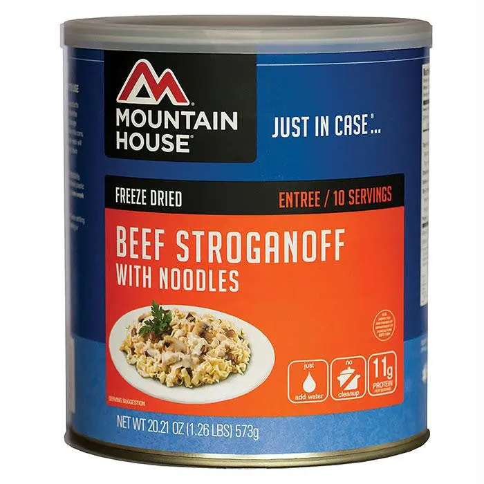 Beef Stroganoff W-Beef Can 1