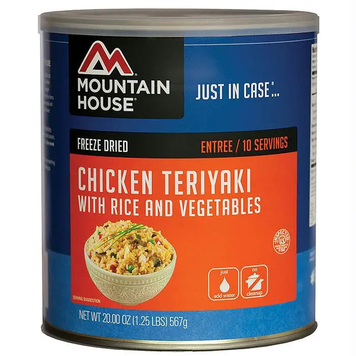 Chicken Teriyaki W-Rice Can 1