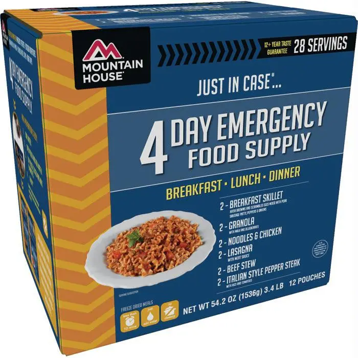 4-Day Emergency Food Supply 1