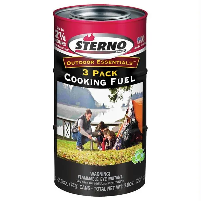 Sterno Gel 2.6 Oz 3 Pk 1