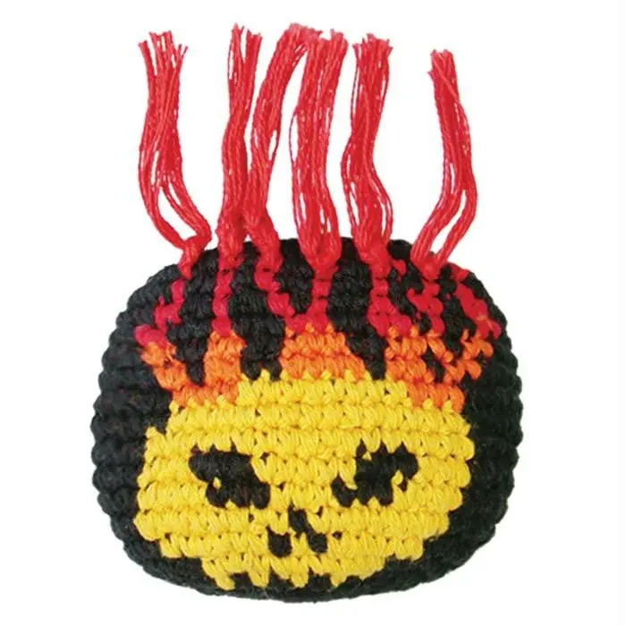 Guate Flaming Hair Footbag 1