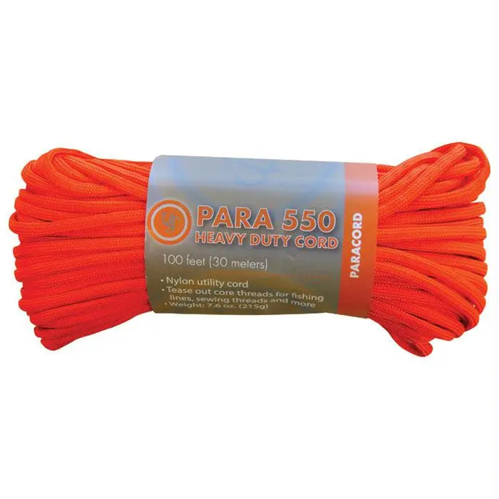 Ust Paracord 550 Orange 100' 1