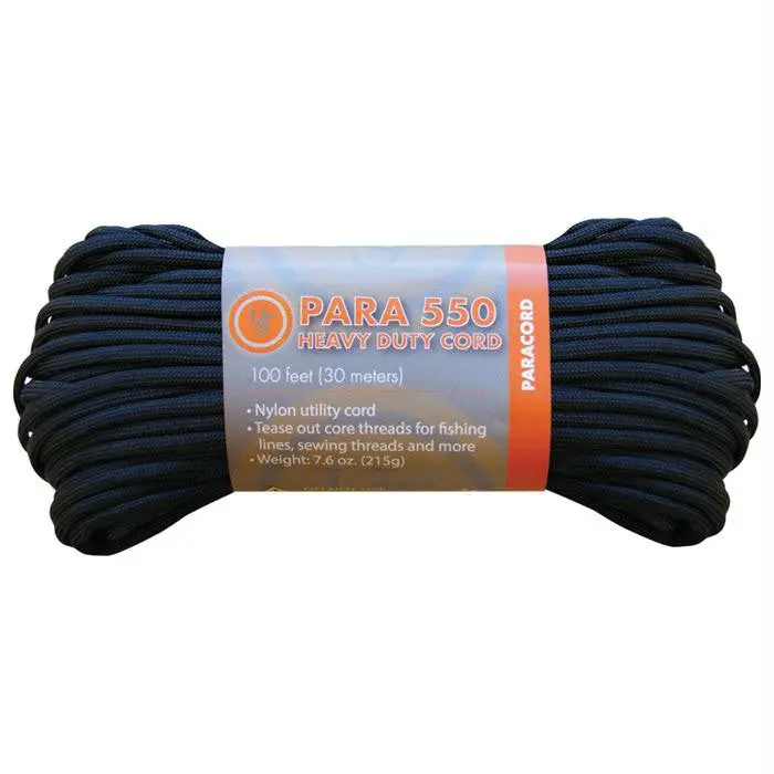 Ust Paracord 550 Black 100' 1