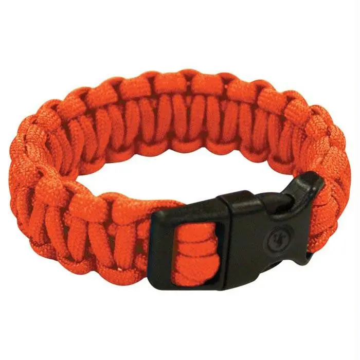 Survival Bracelet 8" Orange 1