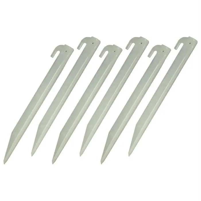 Tent Peg Abs 9" - Glo - 6 Pk 1