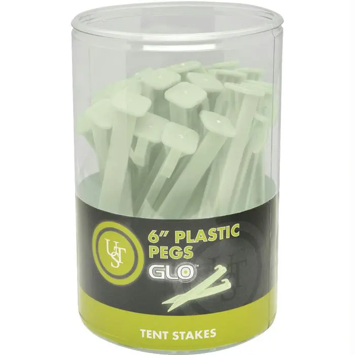 Plastic Peg 6" Glo 1
