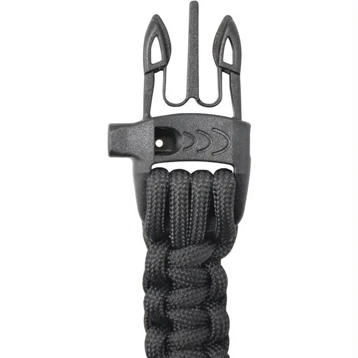 8" Paracord Bracelet W-Whistle 1
