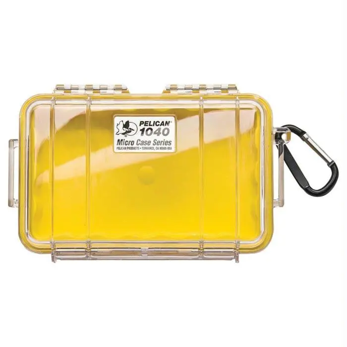 Micro Case 1040 Yellow-Clear 1