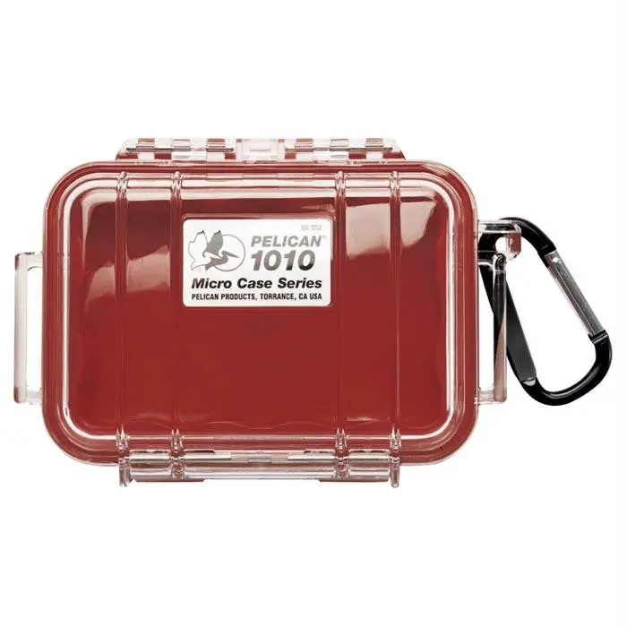 Micro Case 1010 Red-Clear 1