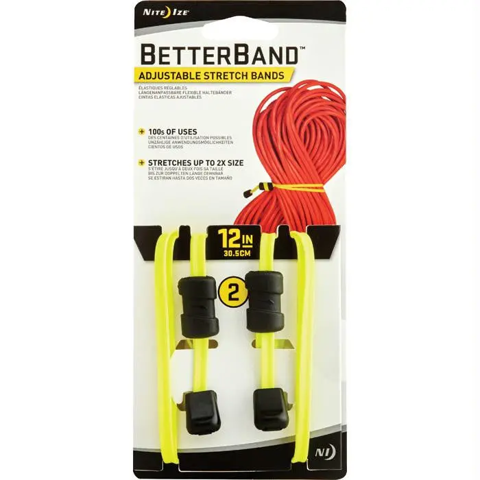 Betterband 12" 2Pk Neon Yellow 1