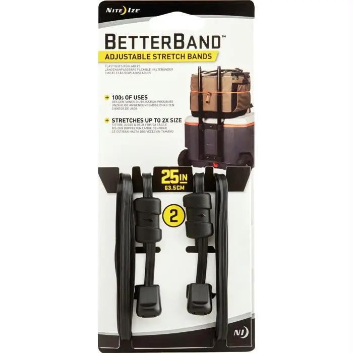 Betterband 25" 2Pk Black 1