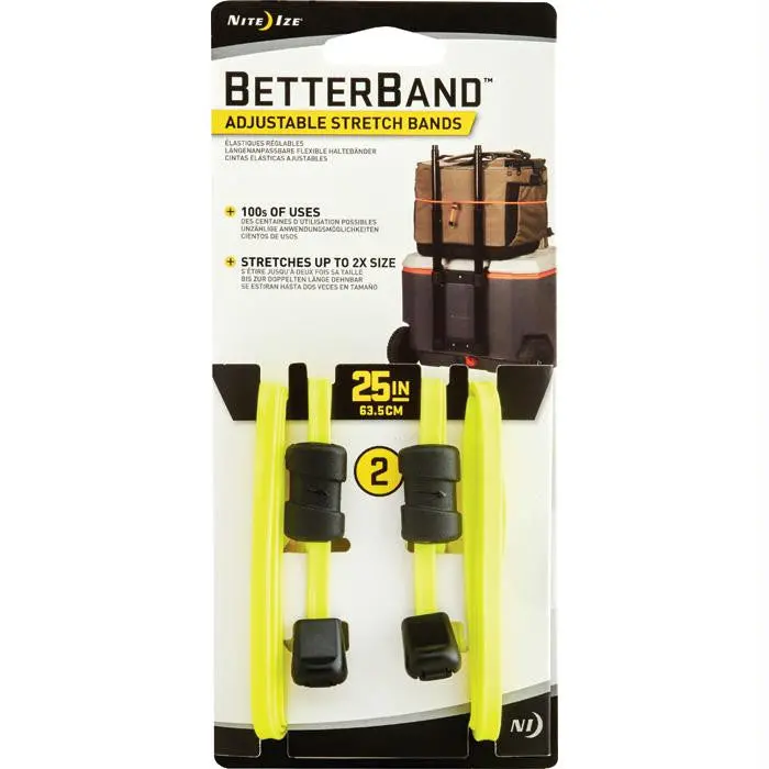 Betterband 25" 2Pk Neon Yellow 1