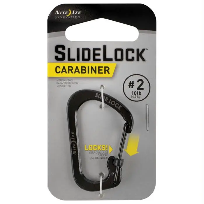 Carabiner Slidelock #2 Black 1