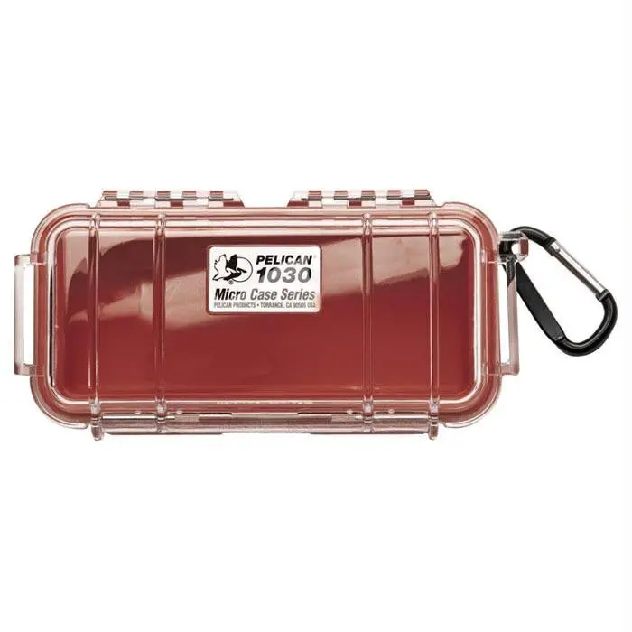 Micro Case 1030 Red-Clear 1
