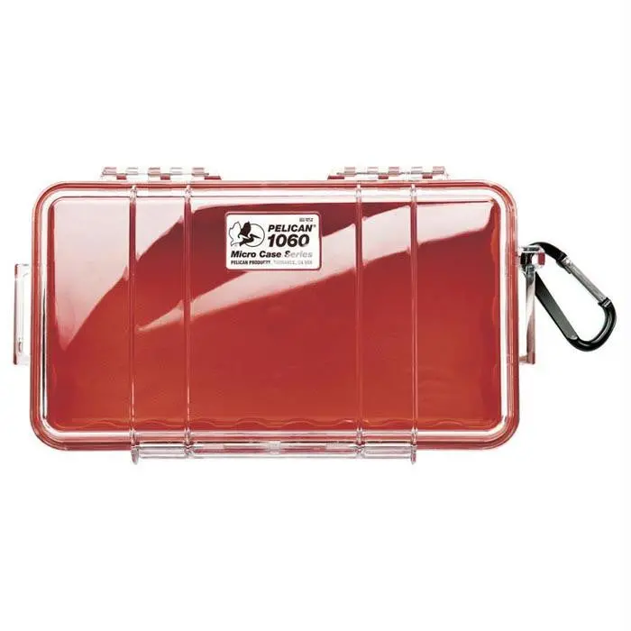 Micro Case 1060 Red-Clear 1