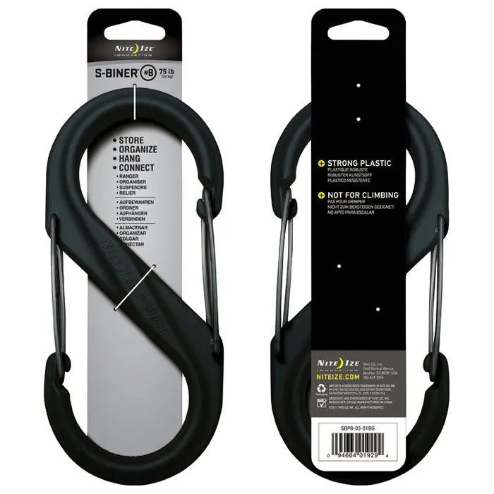S-Biner Plastic #8 Black 1