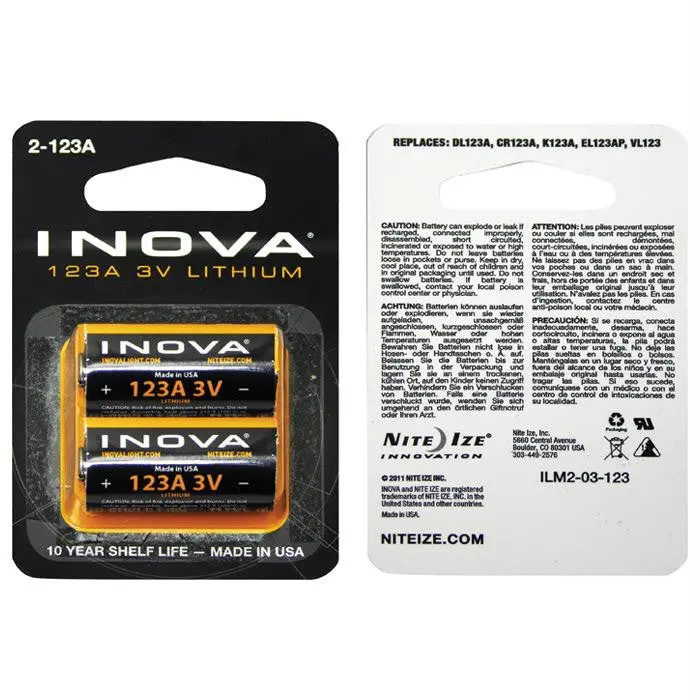 Inova Cr123 Batteries 2Pk 1
