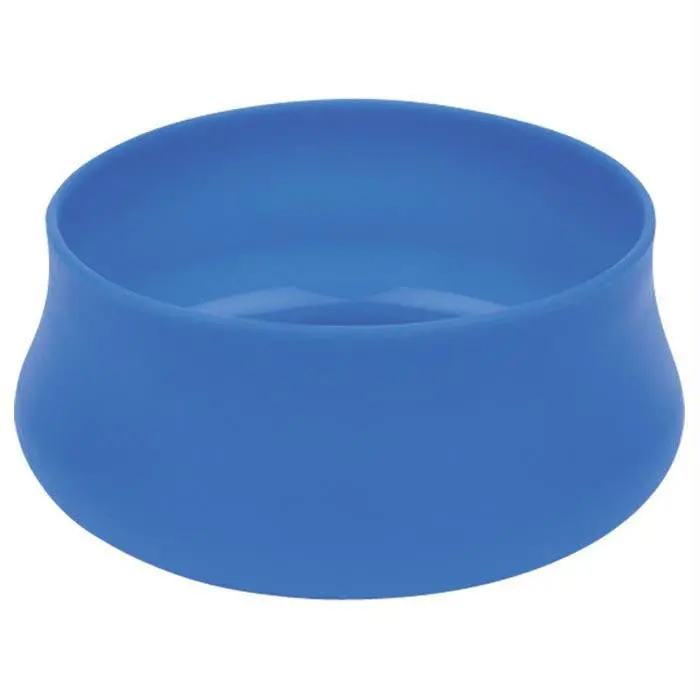 Squishy Dog Bowl Lg 48Oz Blue 1