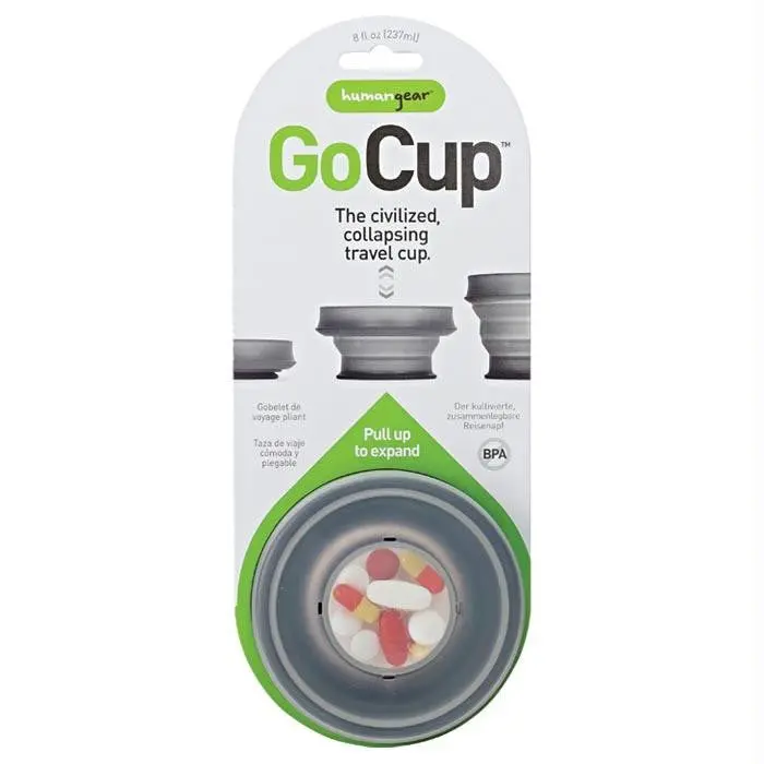 Gocup Large 8 Oz Black 1