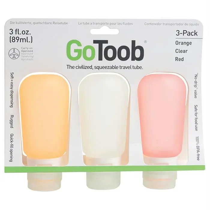 Gotoob 3 Oz 3 Pk Clr,Org,Rd 1